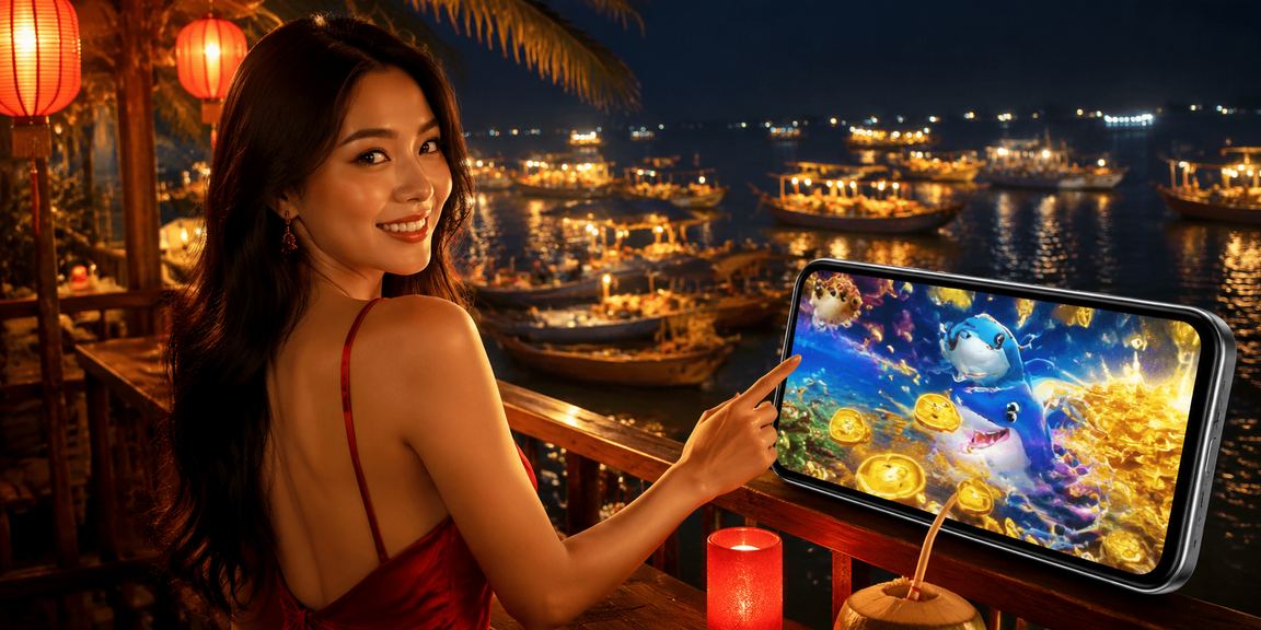Khung cảnh giải trí casino di động tại Phan Thiết